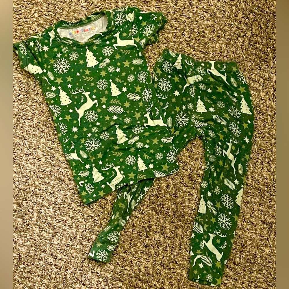 Christmas two piece pajamas